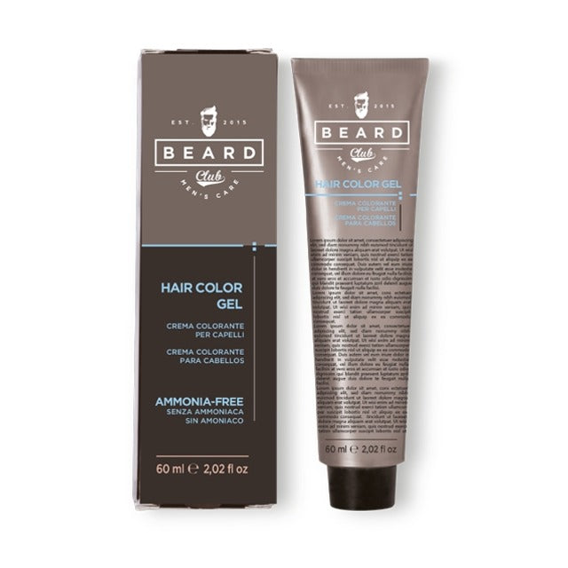 BEARD CLUB LINEA MASCULINA - TINTE GEL 60 ML NUANCE STEEL