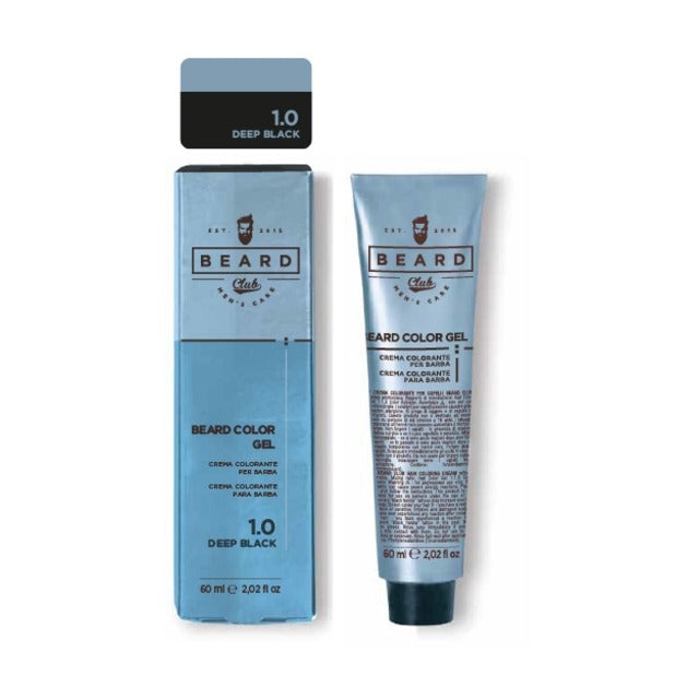 BEARD CLUB LINEA MASCULINA - TINTE BARBA DEEP BLACK 60 ML