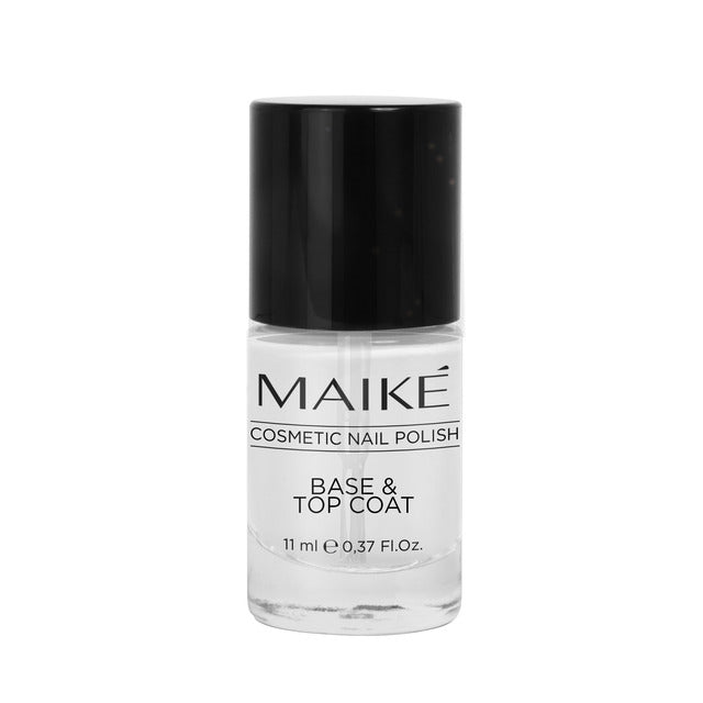 BASE & TOP COAT DE ESMALTE DE UÑAS - MAIKÉ