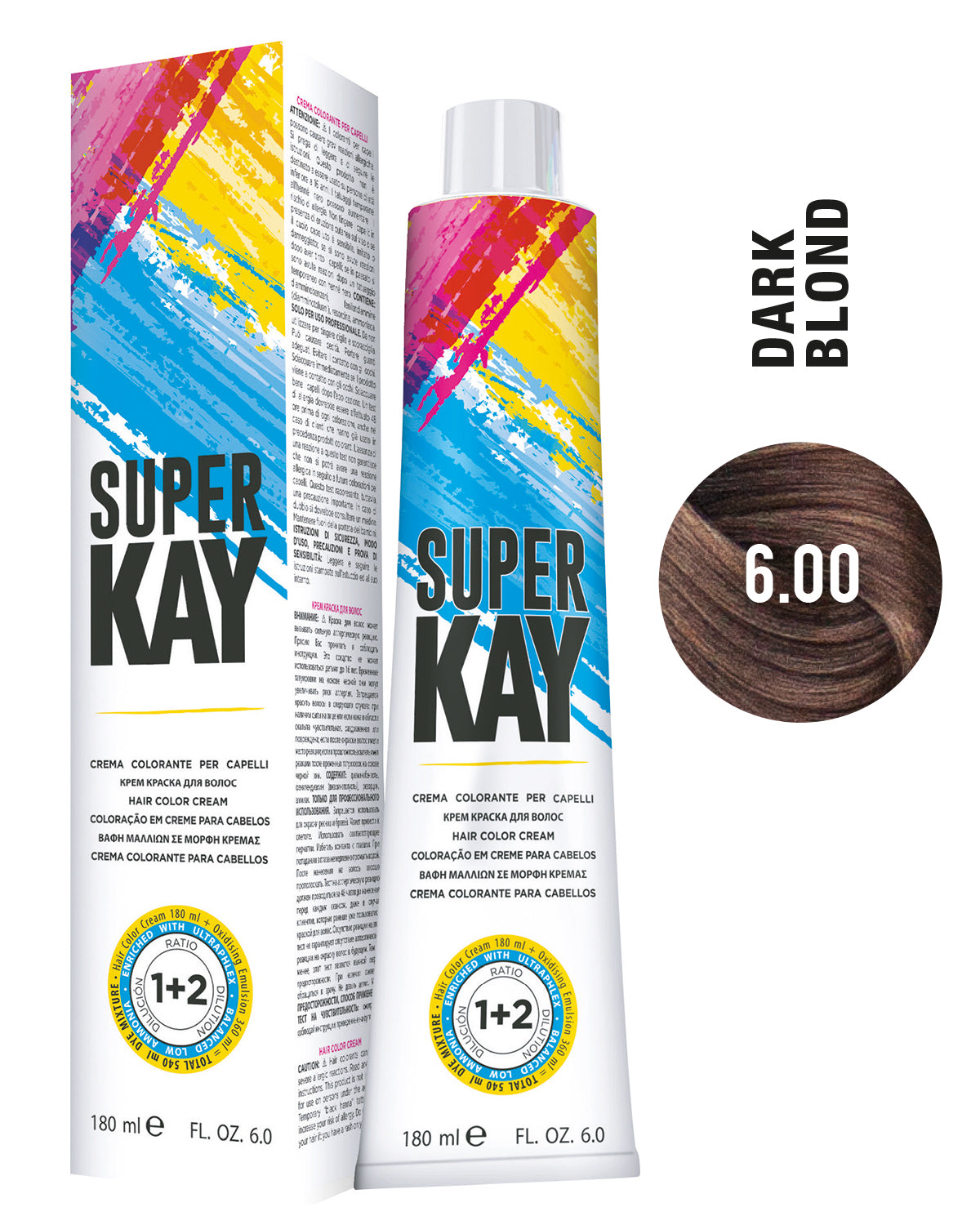 SUPER KAY CREMA COLORANTE 6.00 - RUBIO OSCURO