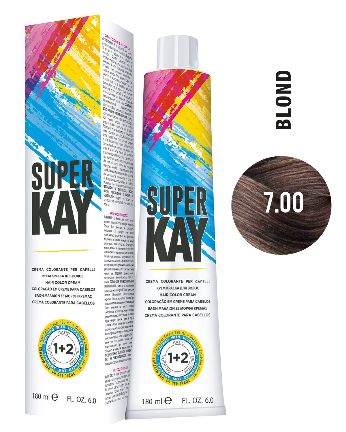 SUPER KAY CREMA COLORANTE 7.00 - RUBIO