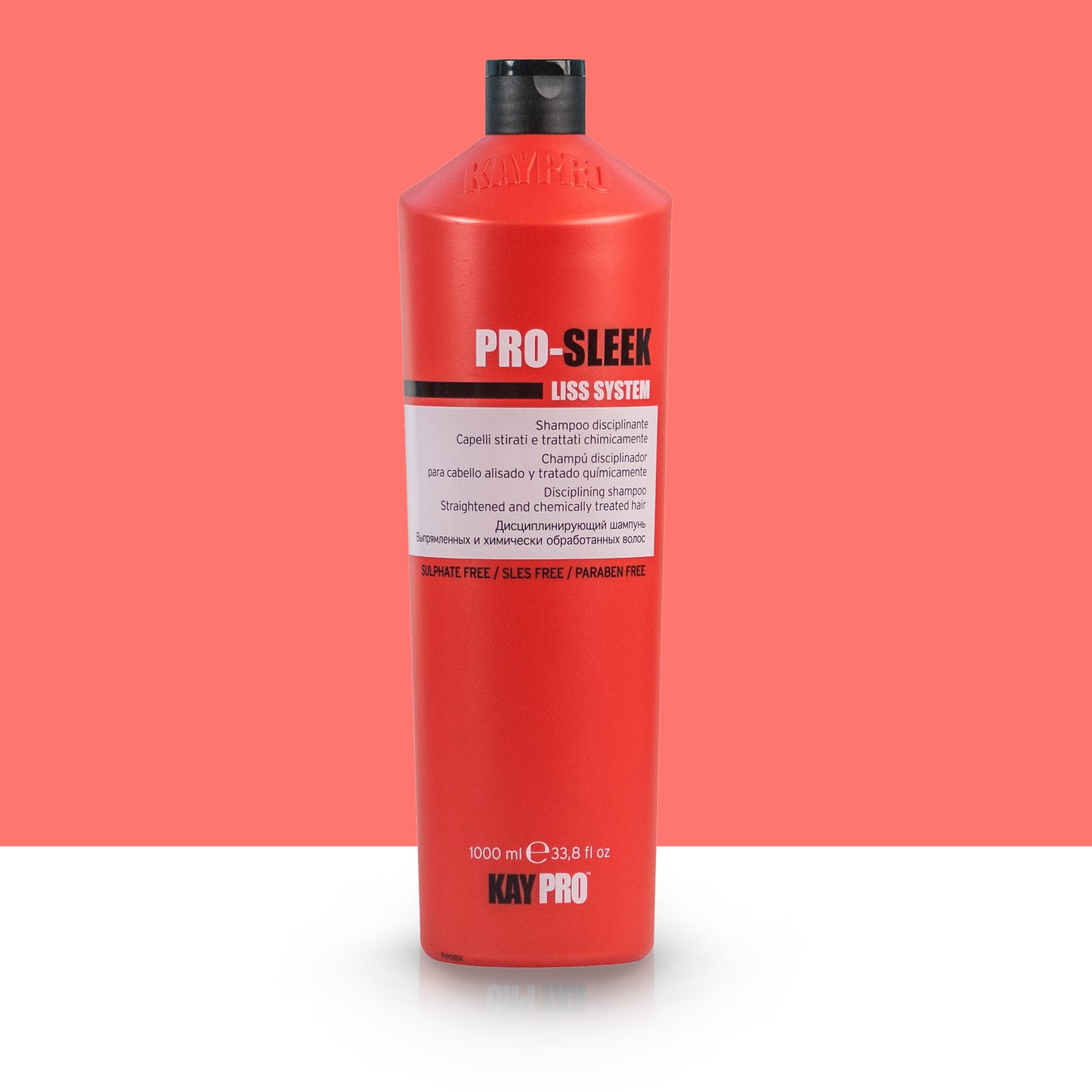 KAYPRO Pro Sleek - Champú Post Alisado para cabello planchado 1000 ml
