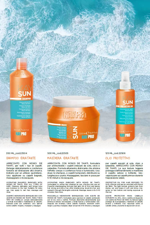 TRATAMIENTO SOLAR "KAYSUN" Kit Mini Tallas