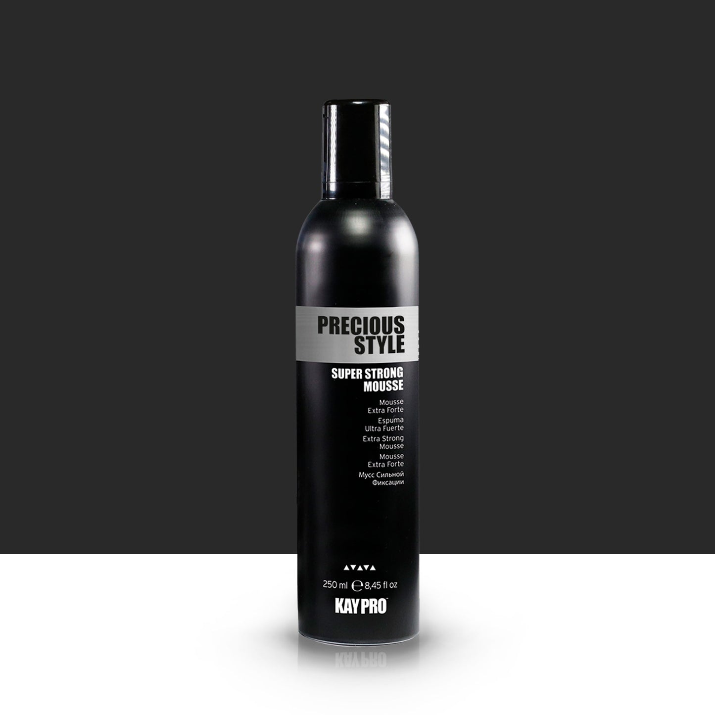 KAYPRO Precious Style - Espuma ultra fuerte para cabello rizado 250 ml.