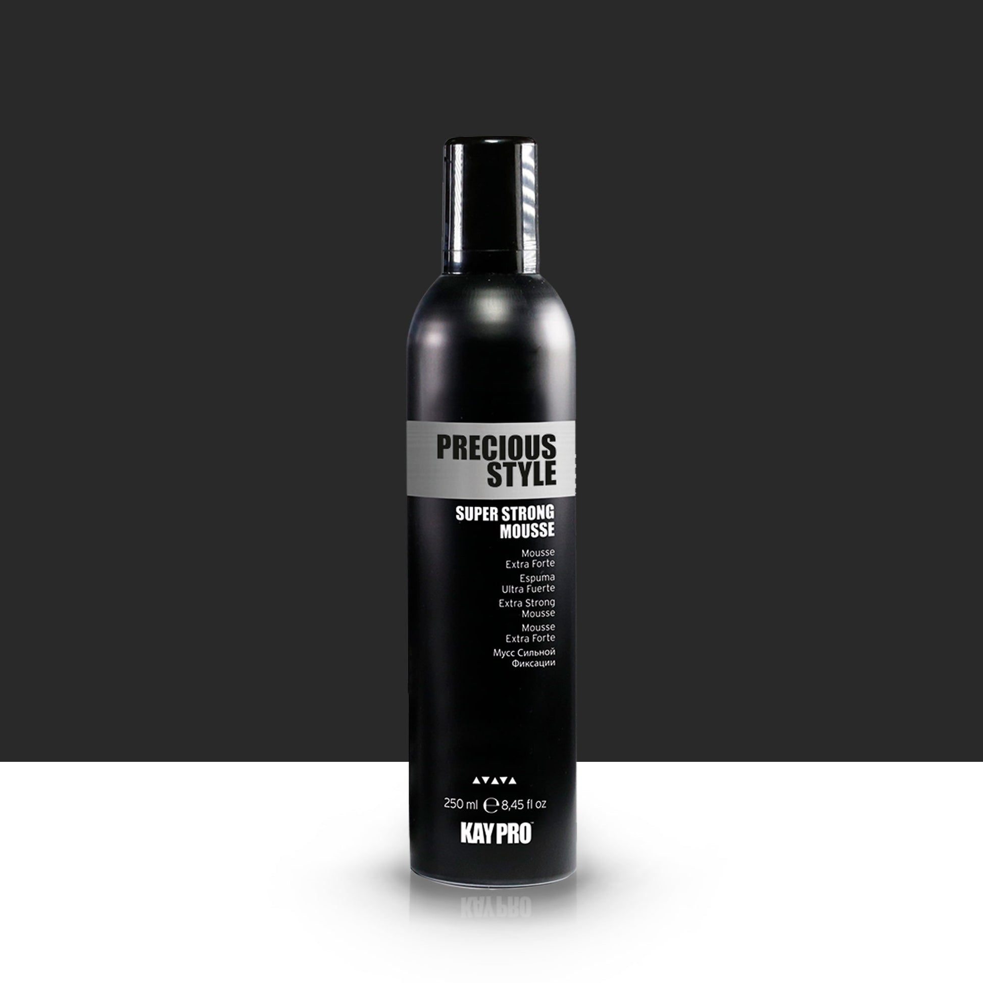 KAYPRO Precious Style - Espuma ultra fuerte para cabello rizado 250 ml.
