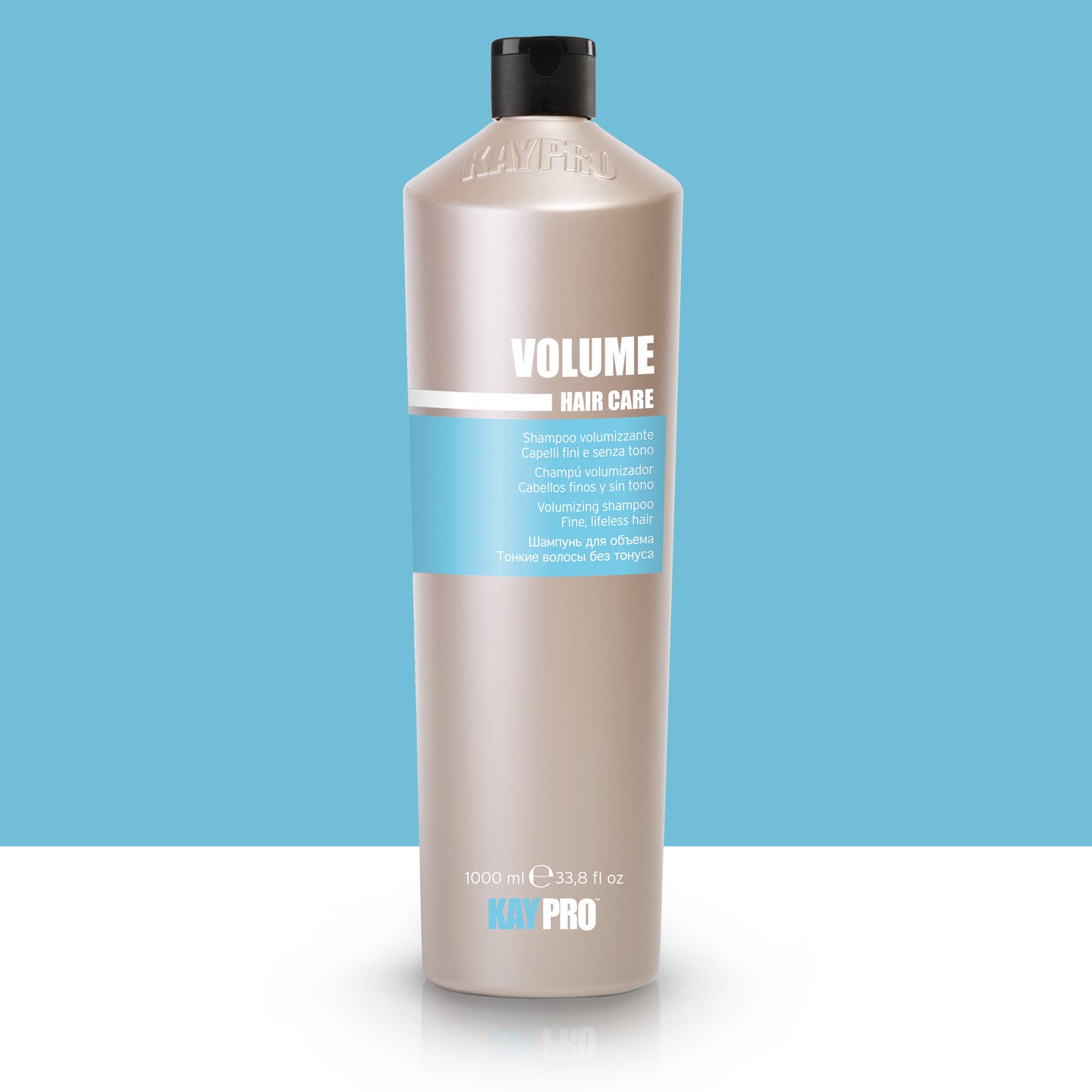 KAYPRO Volume - Champú para cabello fino y sin tono 1000 ml.