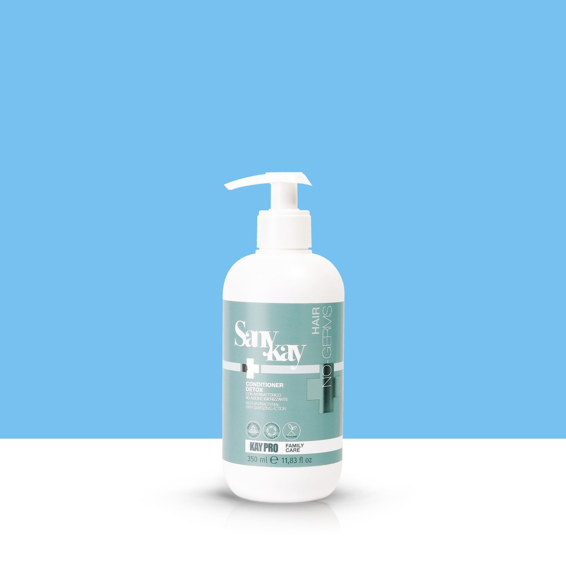 SanyKay - Acondicionador Detox con agentes antibacterianos 350 ml.