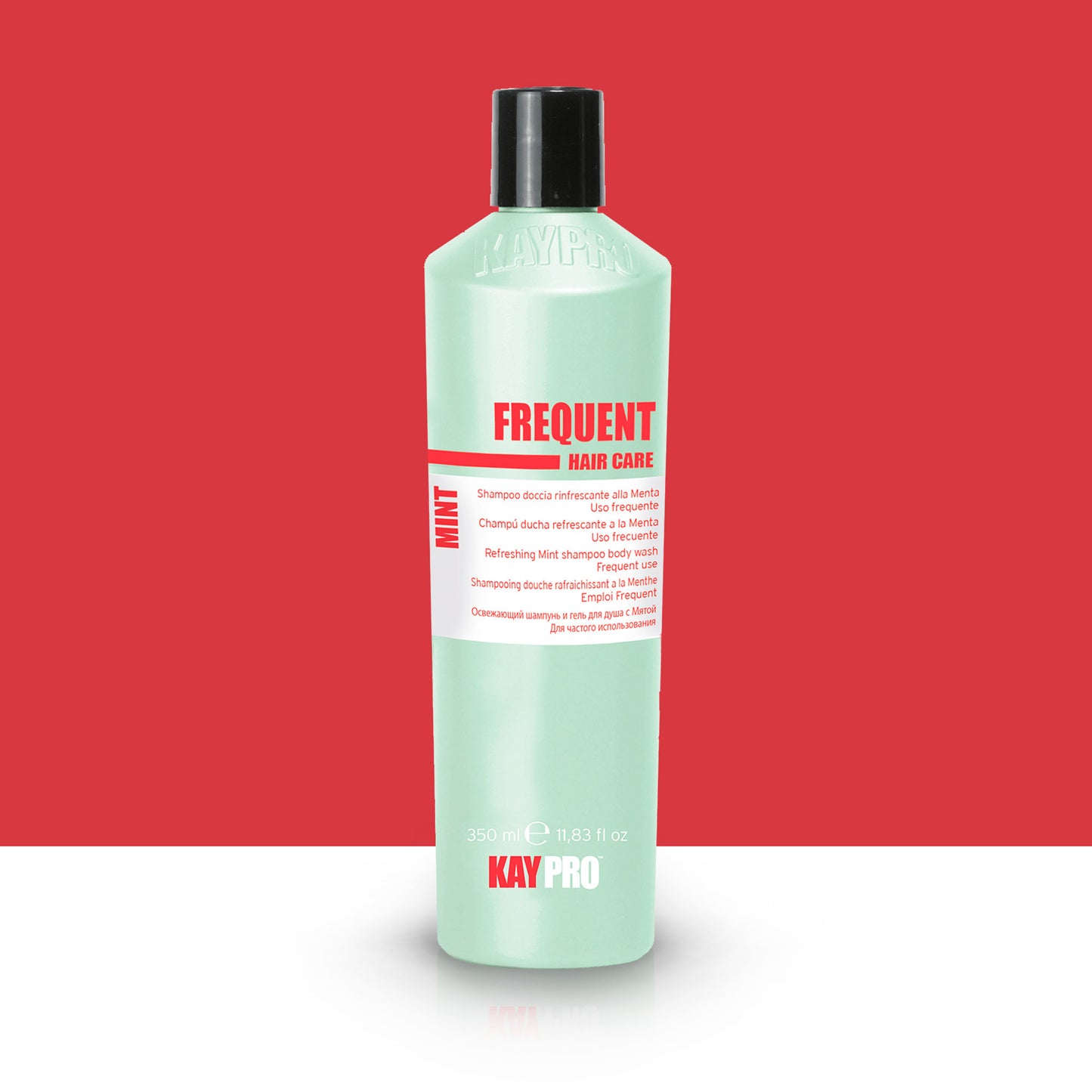 KAYPRO Frequent - Champú refrescante a la menta para todo tipo de cabellos 350ml.