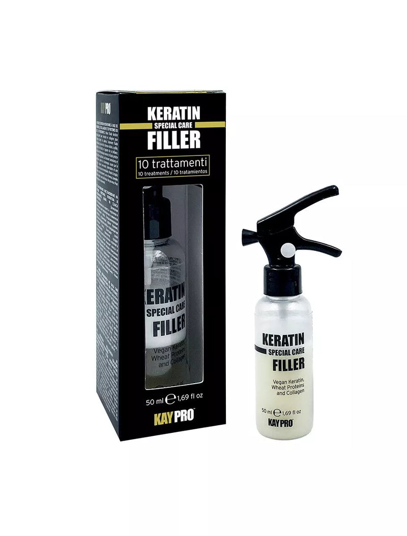 FILLER KERATIN - 50 ML COLÁGENO Y KERATINA PARA UNA RESTRUCTURACIÓN INSTANTÁNEA