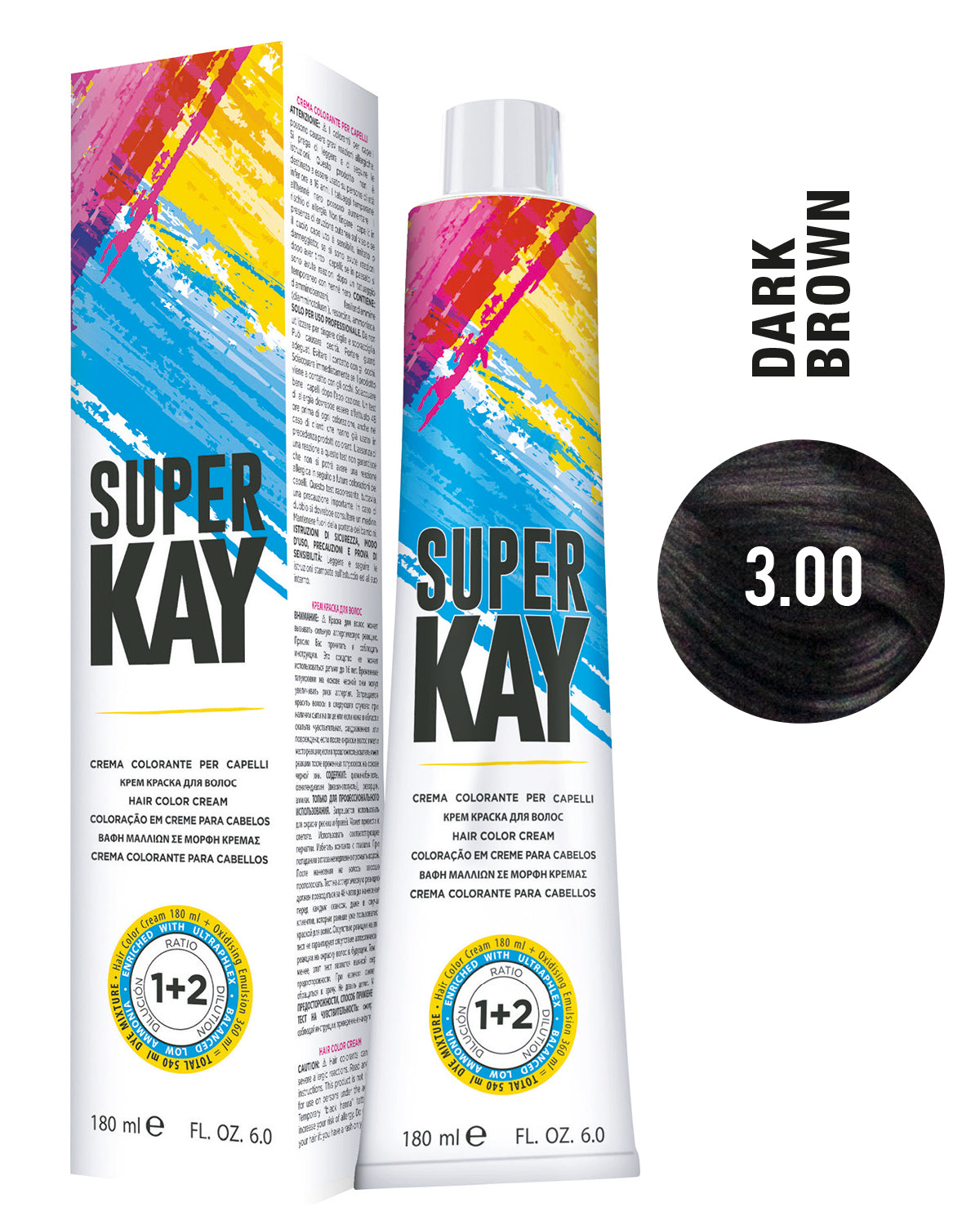 SUPER KAY CREMA COLORANTE 3.00 - CASTAÑO OSCURO