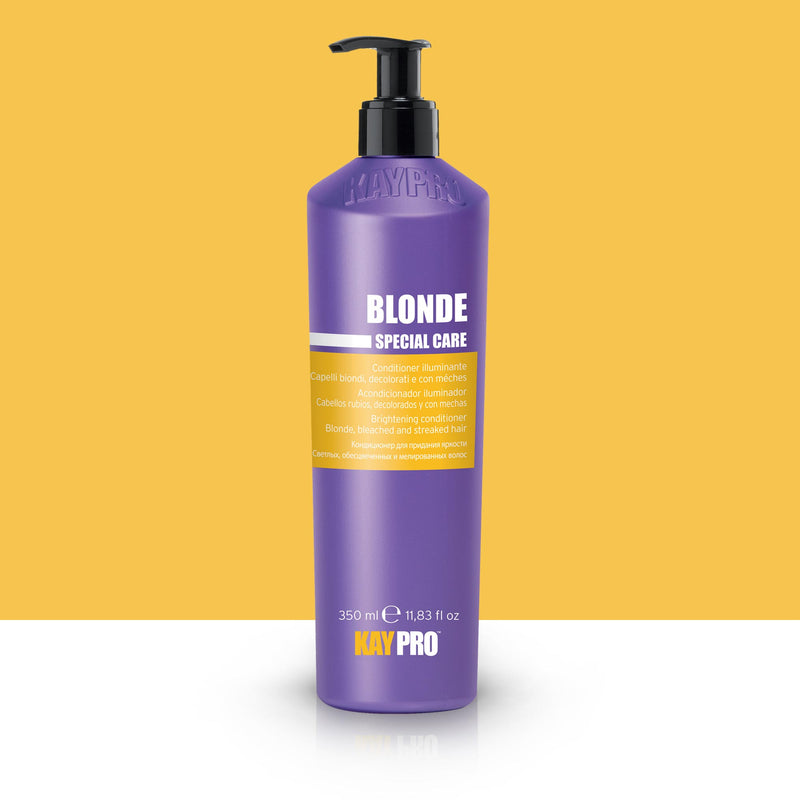 KAYPRO Blonde - Acondicionador iluminador para cabellos rubios decolorados con mechas 350 ml.