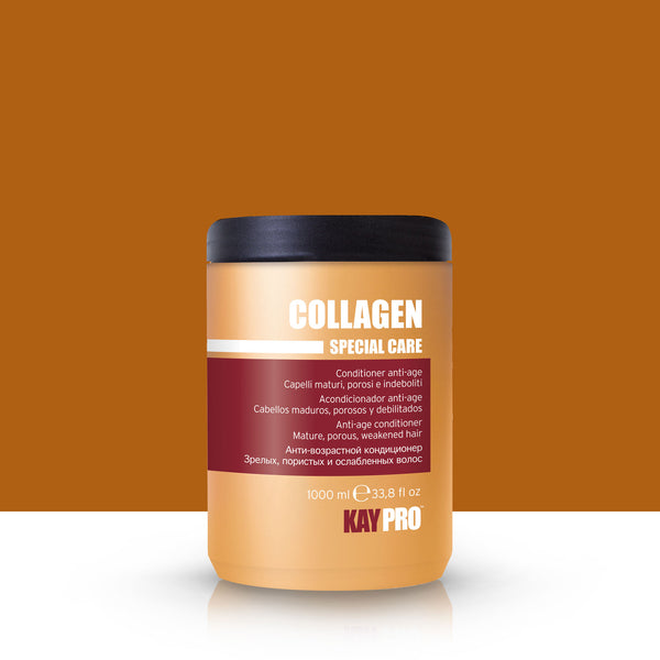 KAYPRO Collagen - Acondicionador con colágeno para cabello maduro poroso y débil 1000 ml.