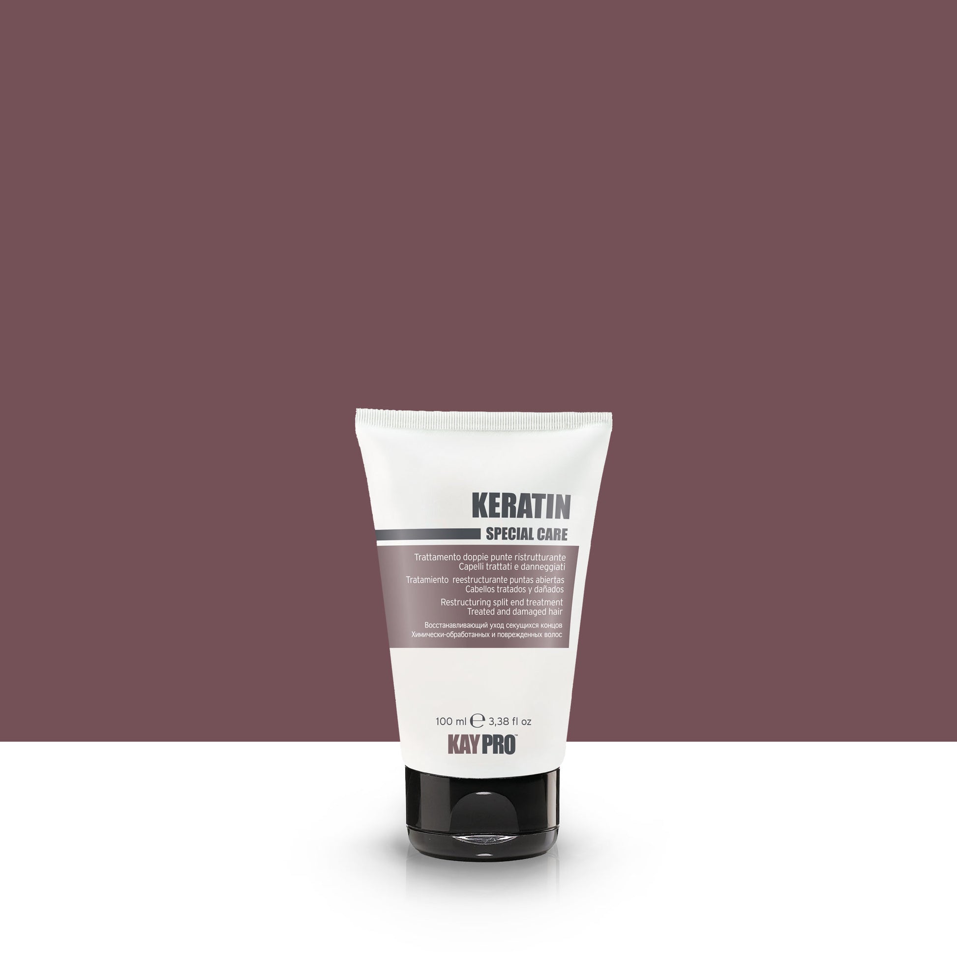 KAYPRO Keratin - Tratamiento reestructurante para cabello tratado y dañado 100 ml.