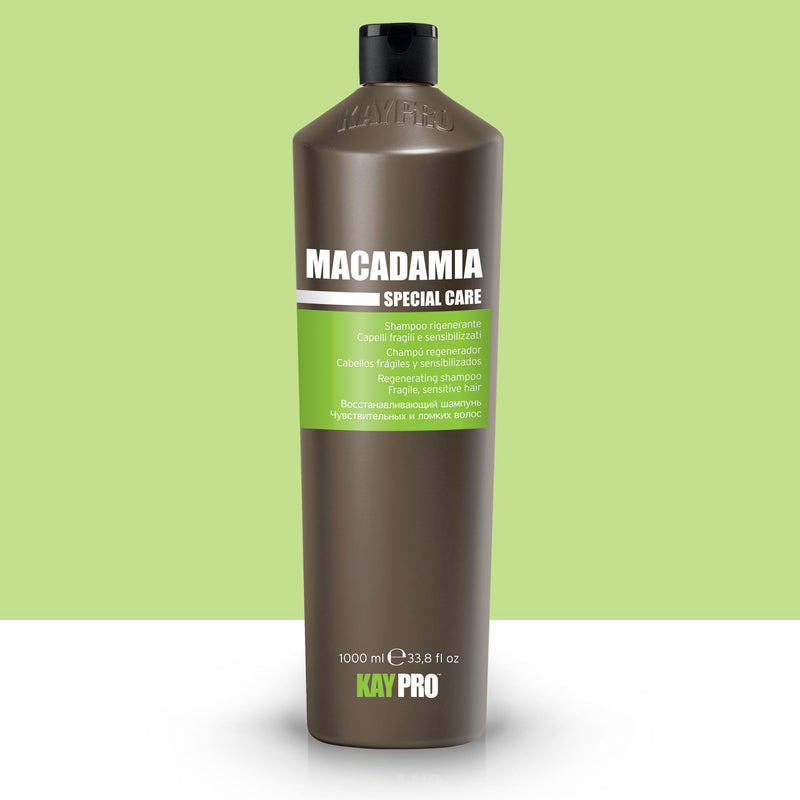 KAYPRO Macadamia - Champú regenerador cabellos sensibles 1000 ml.
