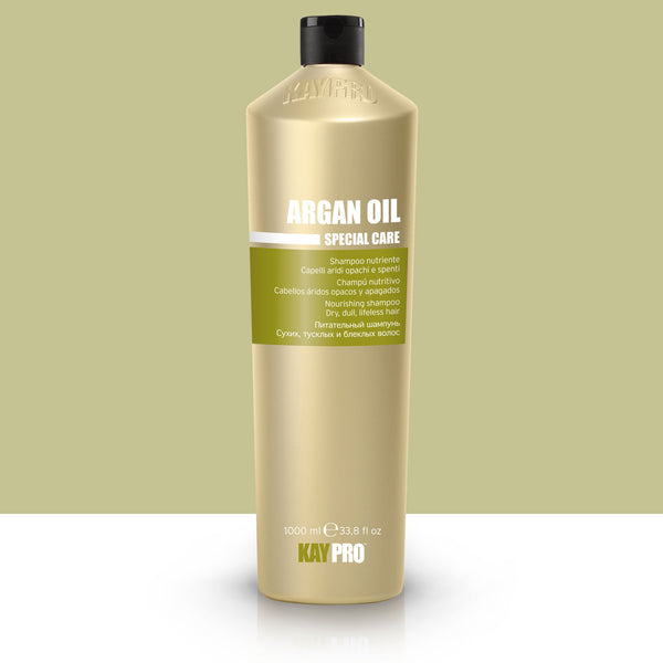 KAYPRO Argan Oil - Champú Nutritivo para cabellos áridos 1000 ml.