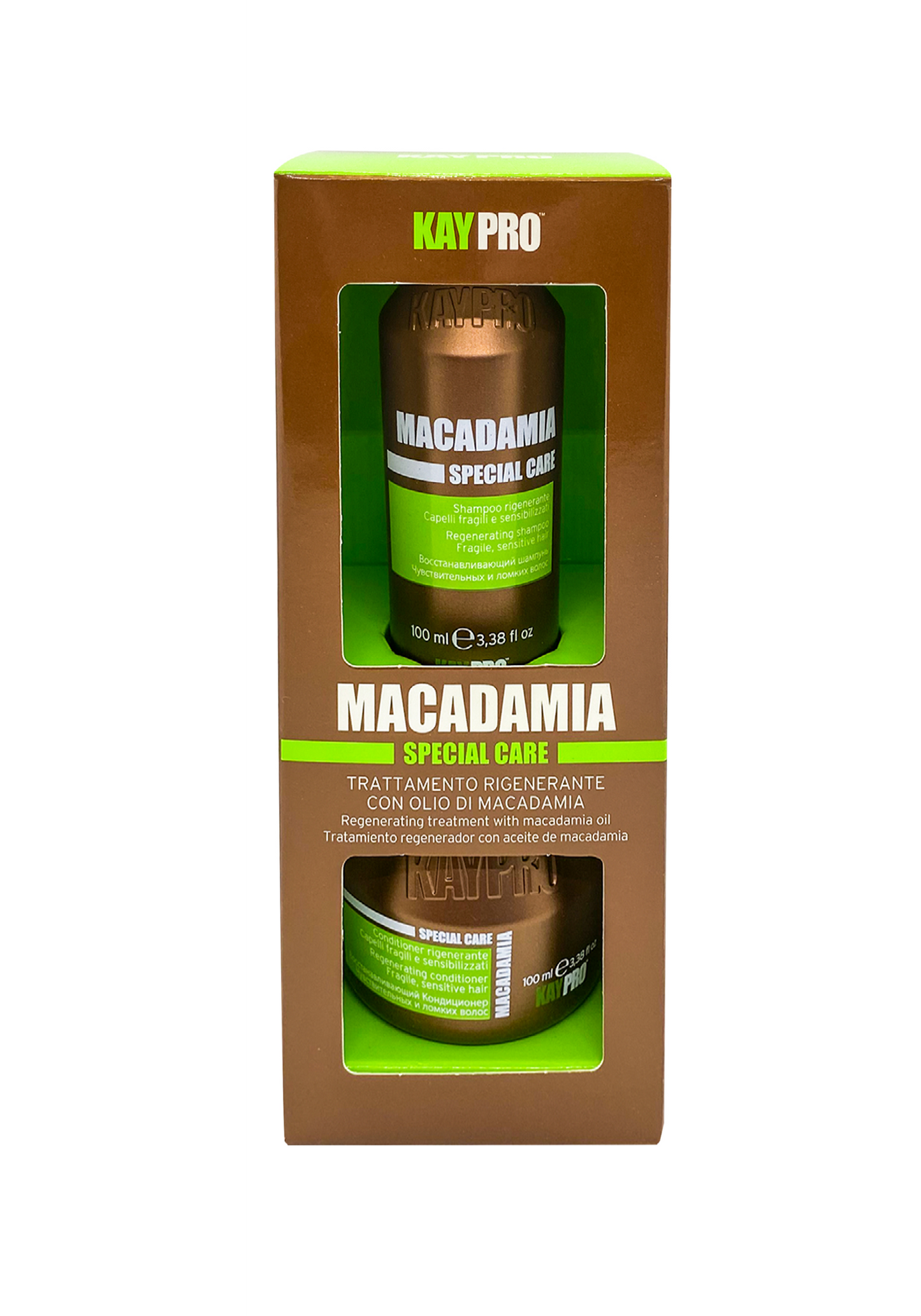 Kit Mini Talla KAY PRO Macadamia - 100 ML