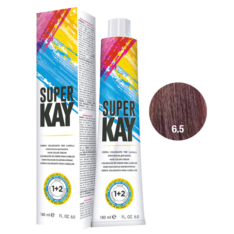 SUPER KAY CREMA COLORANTE 6.5 - RUBIO OSCURO CAOBA